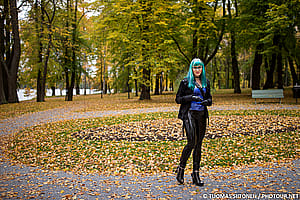 Didi Ou Outdoors In Finnish Autumn'