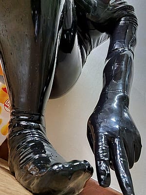 Love Fully Covered Latex Suits'