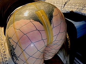 Transparent Latex Is Perfect For Spanking 😘'