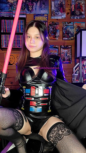 It's Fun Cosplaying Especially As Sexy Darth Vader!'