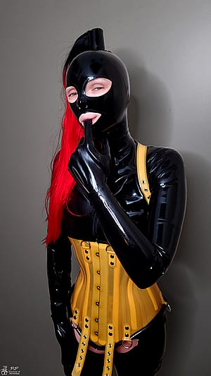 Can You Tell How Much I Love Tight Latex?'