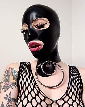 Latex Hoods Are Such A Turn On!'