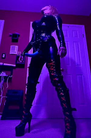 Had Some Fun In Latex Last Night!'