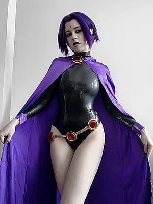 My Raven cosplay'