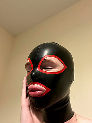 Me In My Rubber55 Latex Hood'