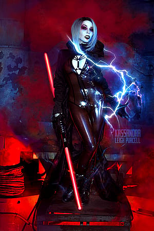 Kassandra Leigh As A Sith Lord'