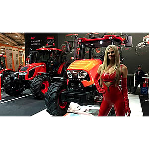 Zetor's Lady In Red From Agritechnia'