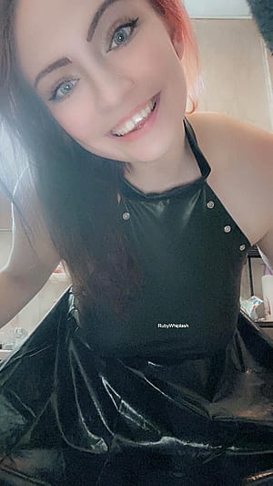 Shiny Skirt And Body Suit. Smile As Extra :P'