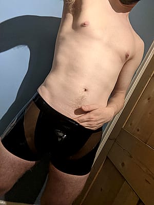 These Shorts Were My First Item Of Latex Clothing!'