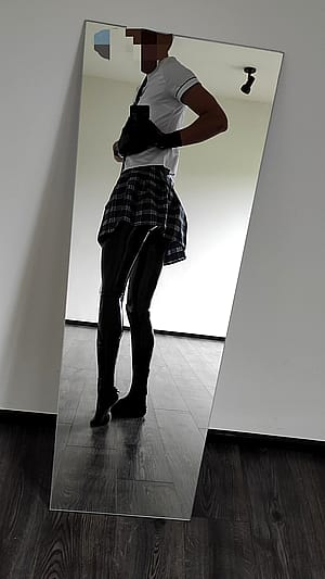 Shiny Schoolgirl Booty Is Back 🥰'