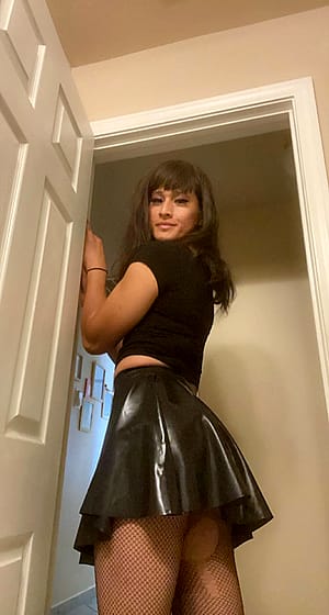 I Love My Latex Skirt'