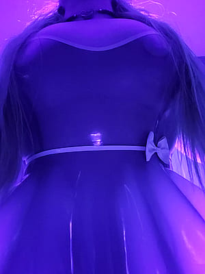 Transparent Lilac And Black Light 🥰'