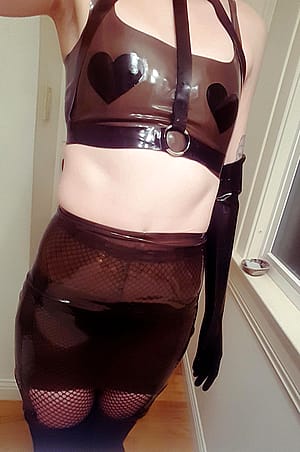 Needed An Excuse To Slip Into My Latex Today'